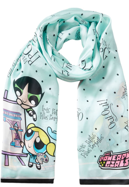 Foulard  Donna Braccialini 90cm x 90cm Powerpuff Girls PPGFR03XX