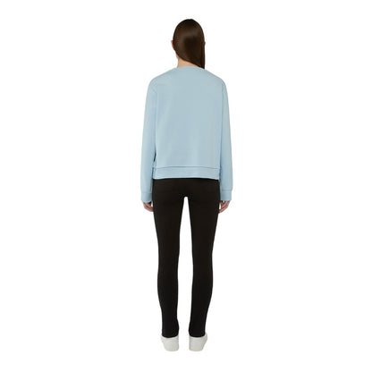 Felpa A Girocollo Donna Trussardi  Small Greyhound Print Cotton Fleece Medium Weight 56F00250-1T006303