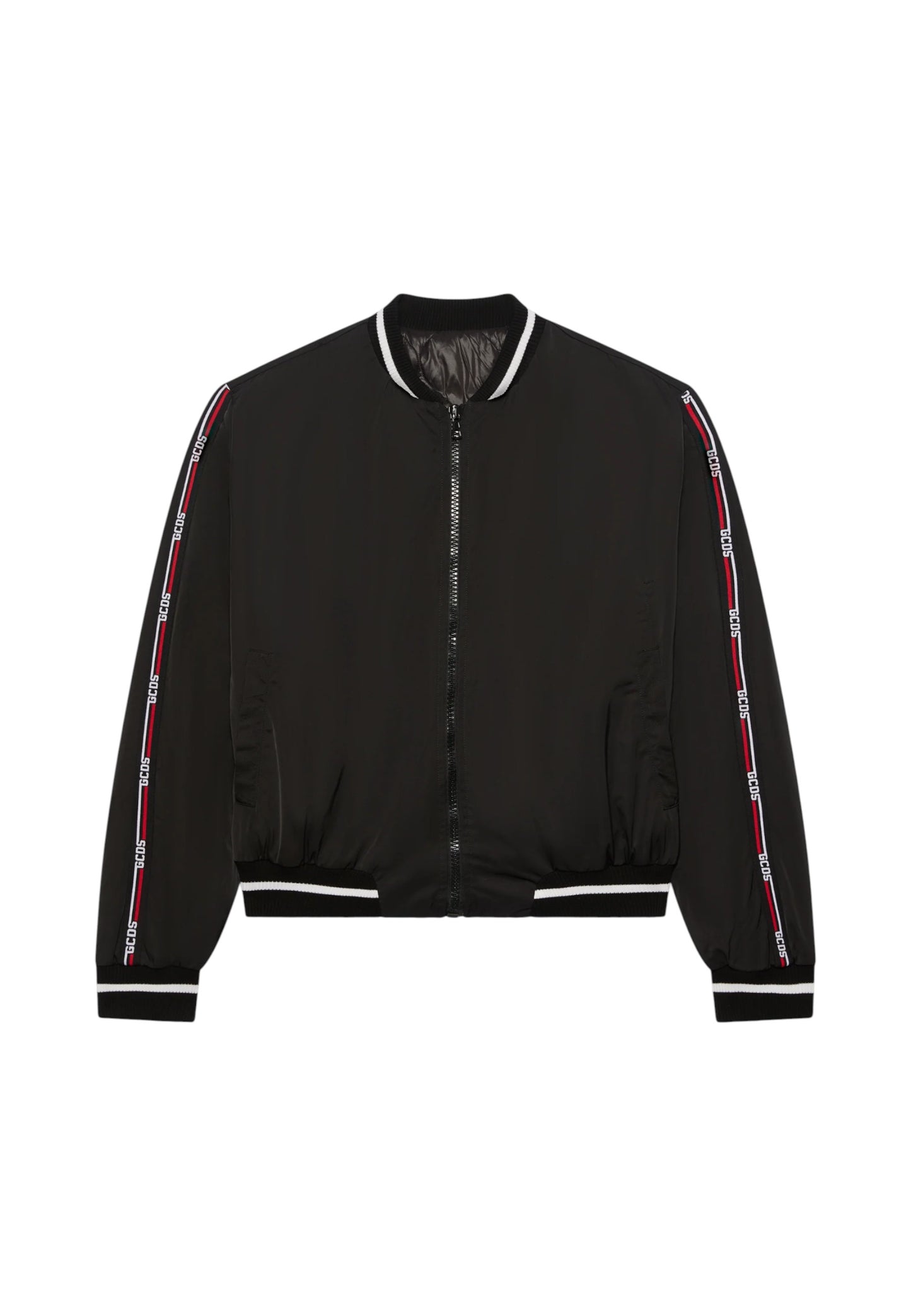 Giacca Bomber Uomo Gcds Logo Tape Nylon  B2EM0903MA0