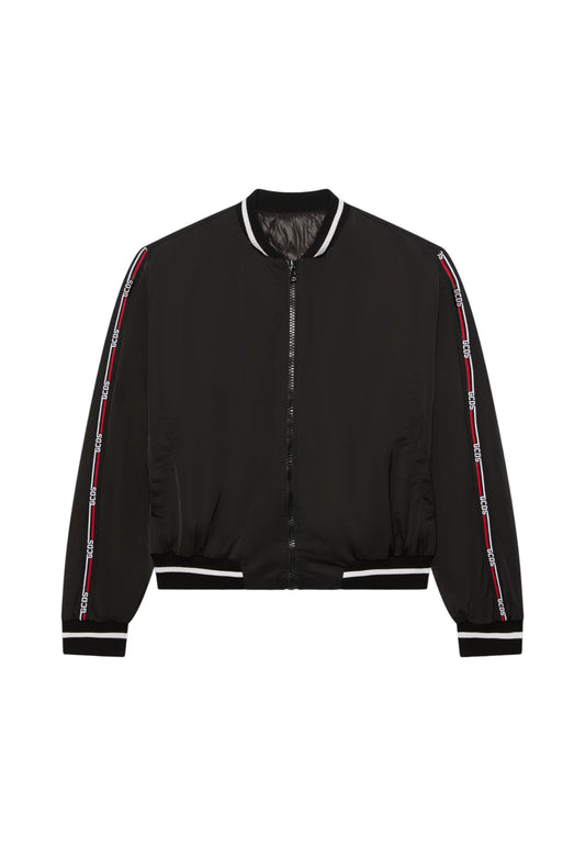 Giacca Bomber Uomo Gcds Logo Tape Nylon  B2EM0903MA0