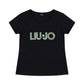 T-Shirt Manica Corta Donna Liu Jo Cachemire Water Eco Line VA6169JS003