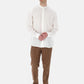 Camicia Manica lunga Uomo Liu Jo Collo Coreana In Lino  QXX100T4359