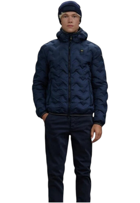 Piumino Corto Uomo Blauer  Piery 25WBLUC03233