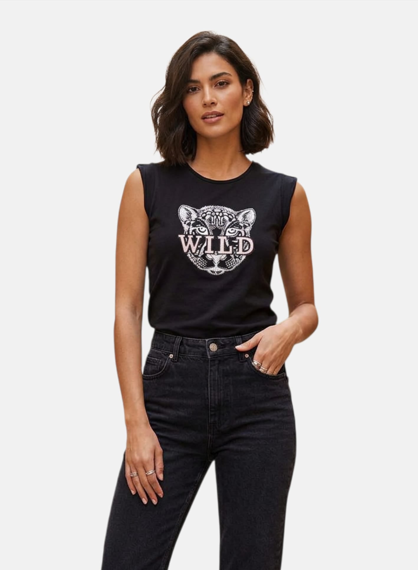 T-Shirt Manica Corta Donna Le Volière   WS22T147