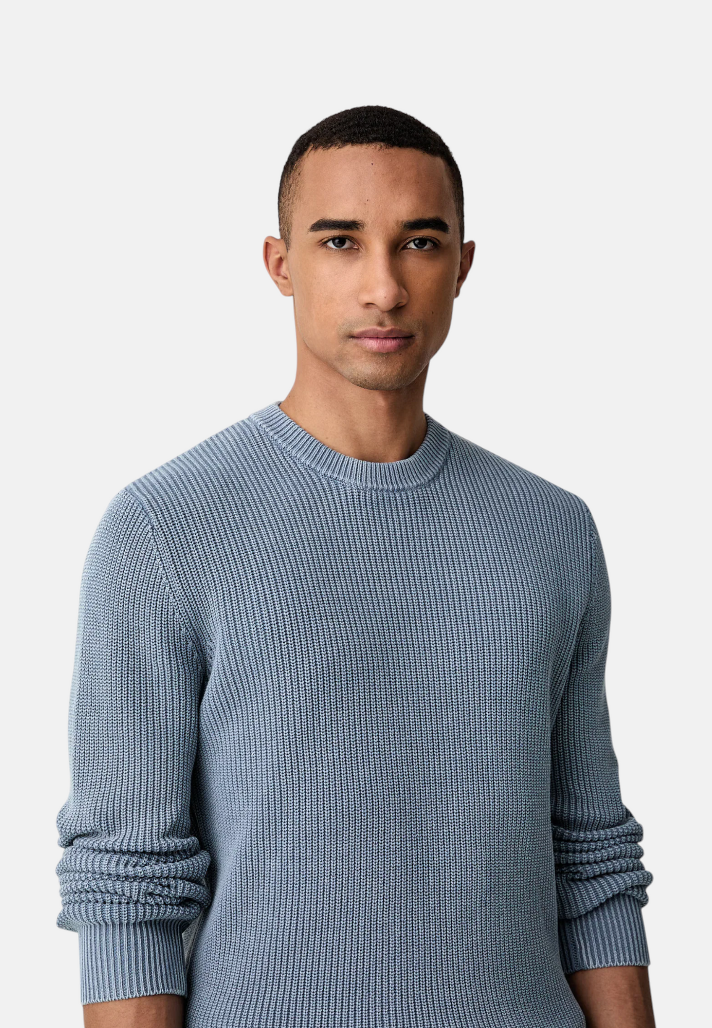 Maglione A Girocollo Uomo Guess English Rib Washed Manny M6YR20Z0925