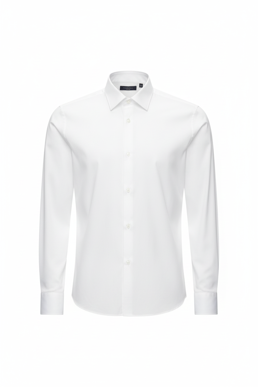 Camicia Manica lunga Uomo Calvin klein  Regular Essential Poplin Stretch LV019EU001