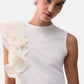 T-Shirt Manica Corta Donna Liu Jo Con Volant  CA6385J6308
