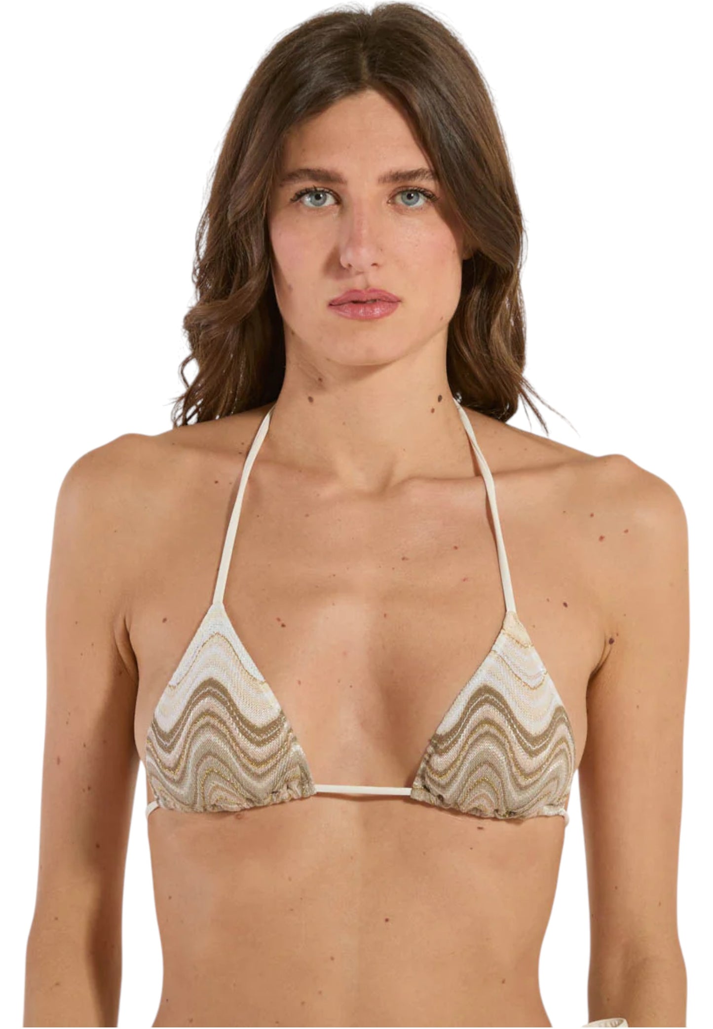 Bikini Pezzo Sopra Donna Mc2 Saint Barth Triangolo Leah - Rachel Sea Wave