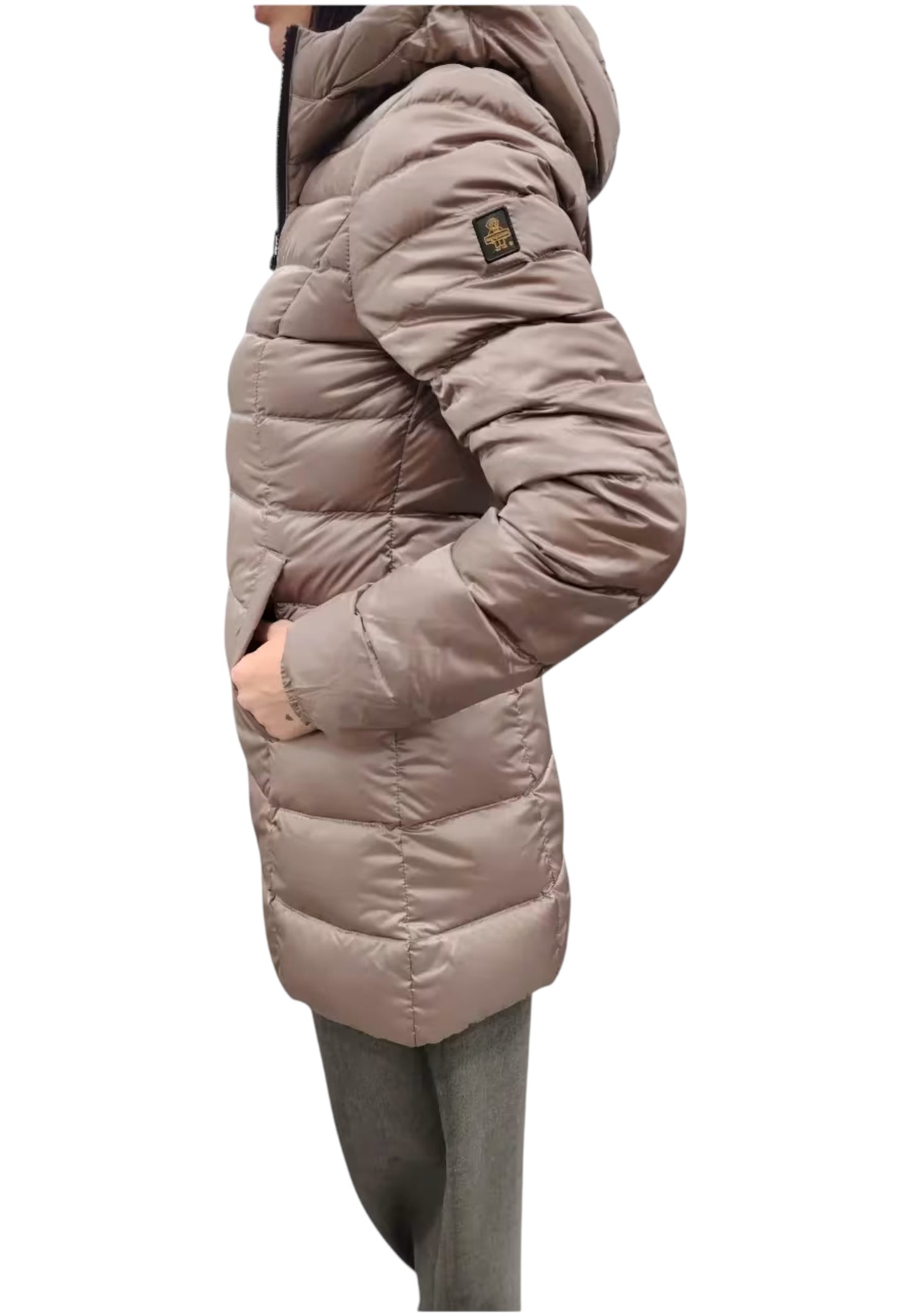 Piumino Lungo Donna Refrigiwear Con Cappuccio Long Mead Jacket 25AIW98108RA0035