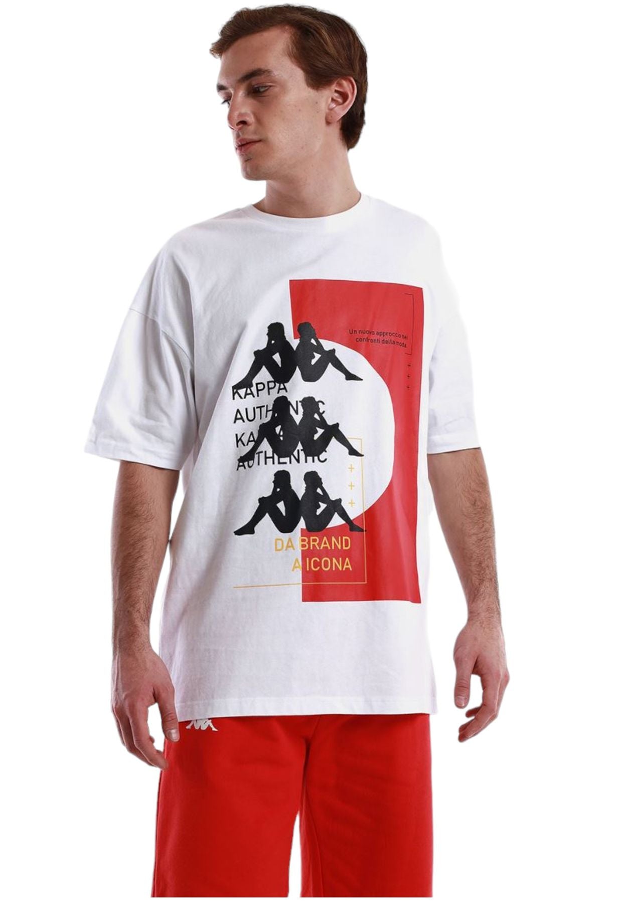 T-Shirt Manica Corta Uomo Kappa  Authentic Hb Etas 3116FJW