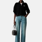 Felpa Collo Alto Donna Guess Mezza zip, Vestibilit� oversize, Cropped Gj W6YQ05K3862