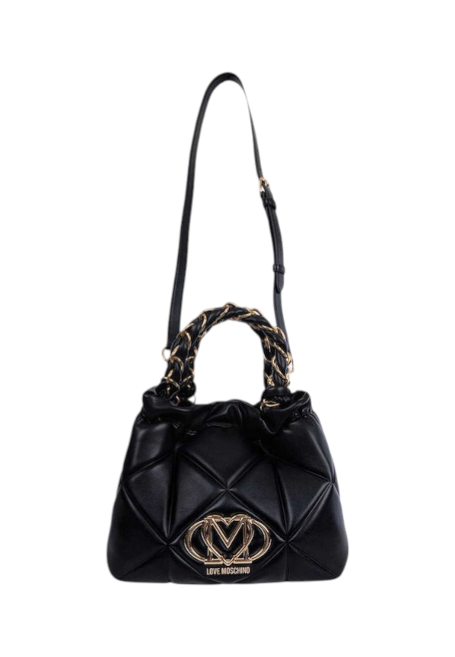 Borsa A Mano Donna Love Moschino A Secchiello Embossed  JC4115PP1OLC0