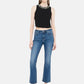 Jeans Flare Fit Donna Liu Jo Cropped Vita Regolare Fly UA6022DM310