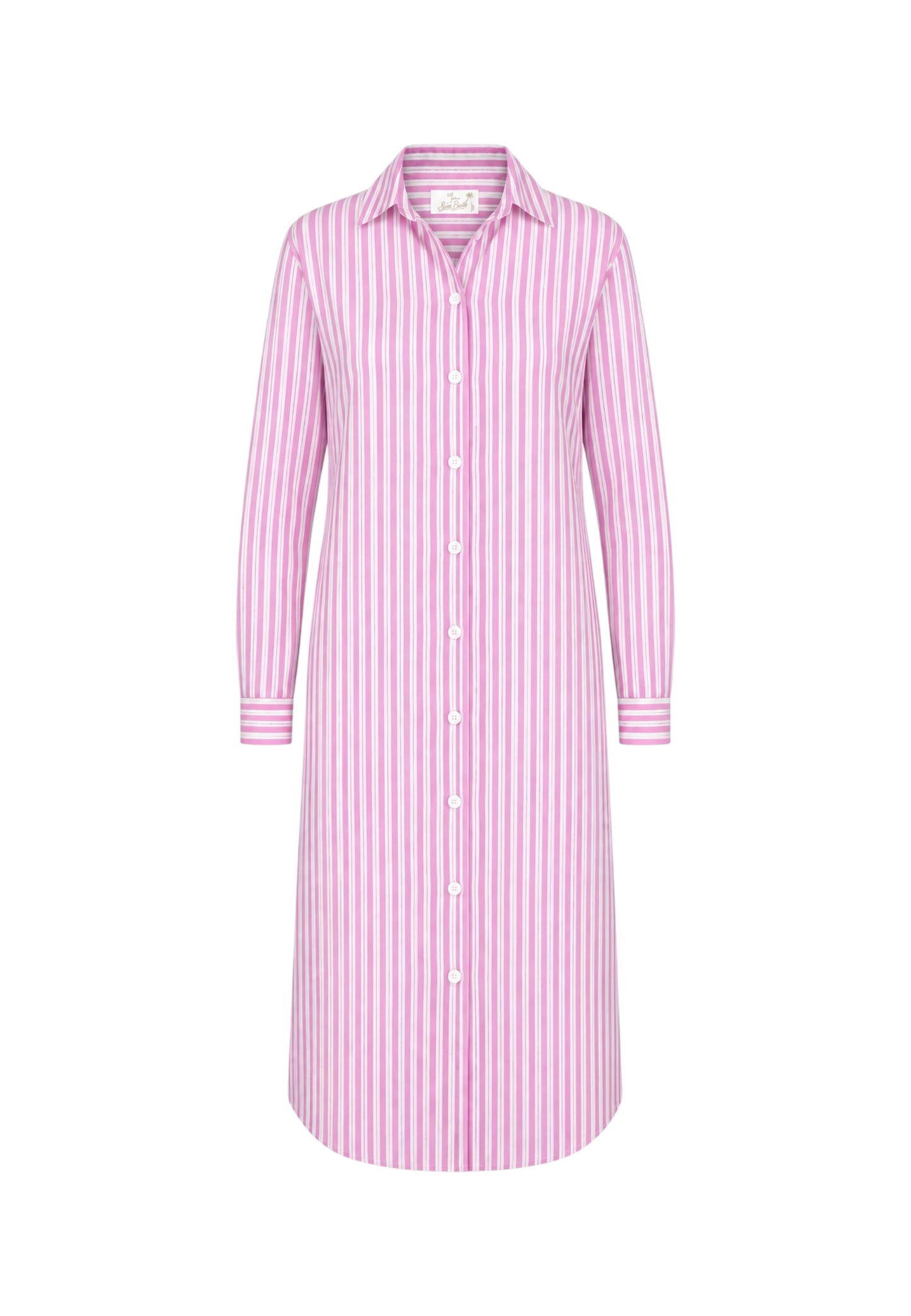 Vestito Lungo Donna Mc2 Saint Barth Chemiser Stripes Adeline ADN0001