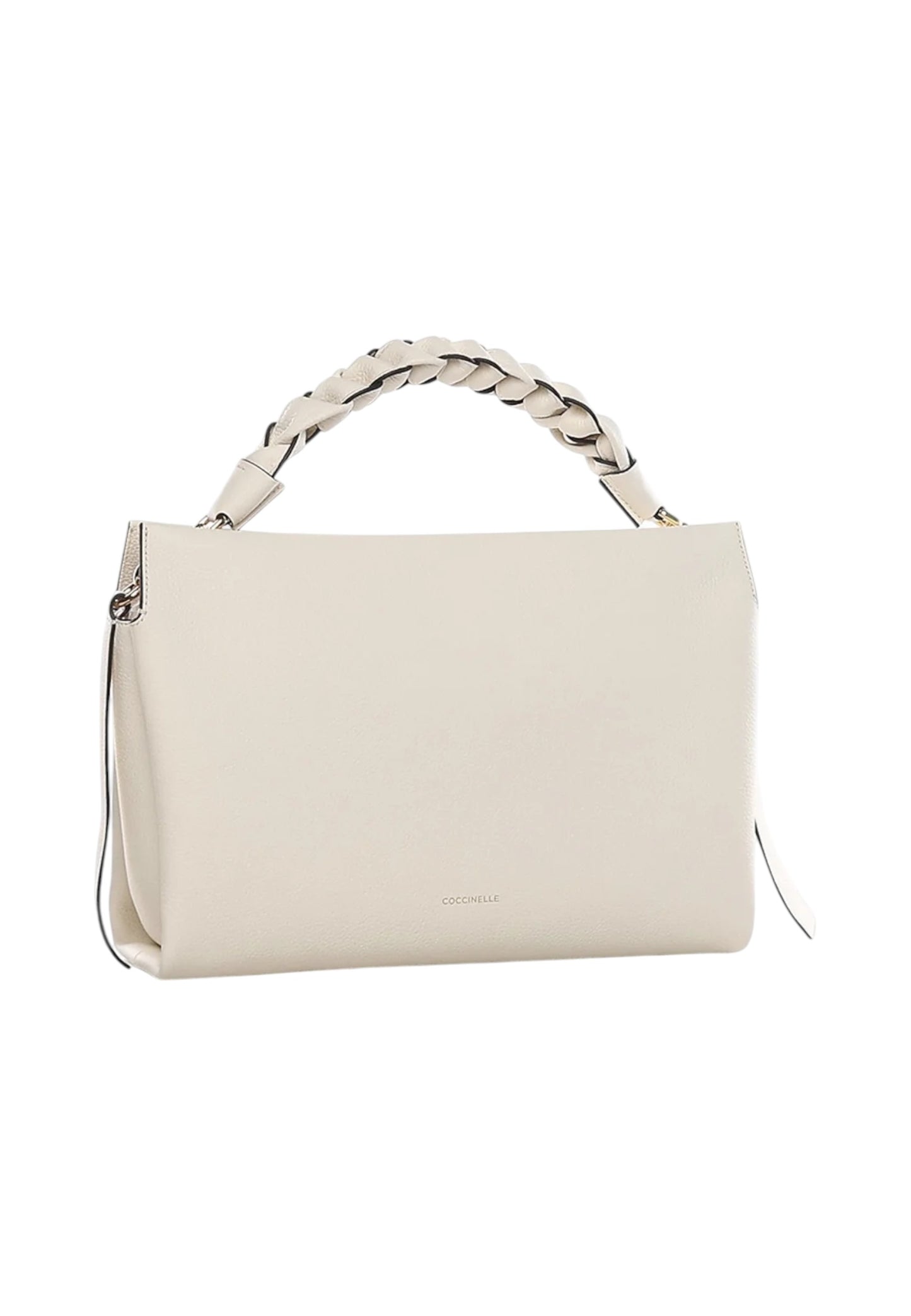 Borsa A Spalla Donna Coccinelle In Pelle Martellata Doppia Boheme Medium E1M50190201
