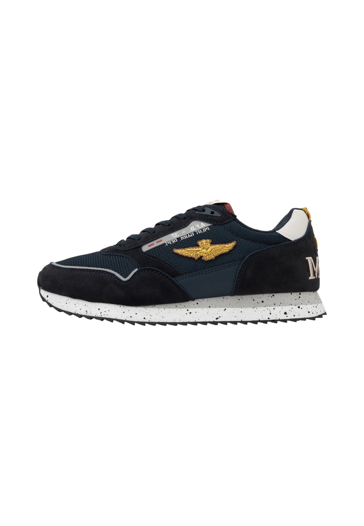 Sneakers Basse Uomo Aeronautica Militare Con Patch AM E Aquila  261SC0288UCT03545