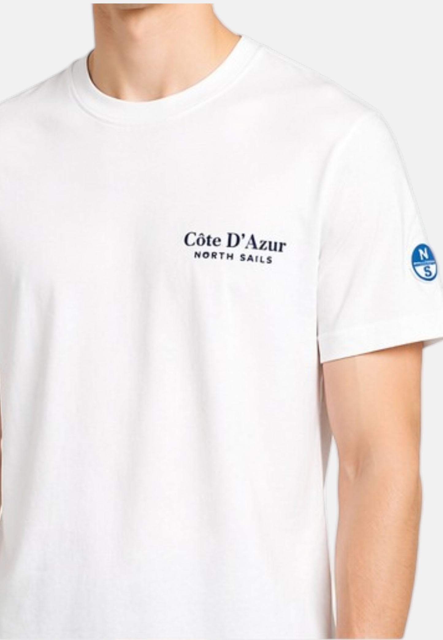 T-Shirt Manica Corta Uomo North Sails Con Stampa  693162