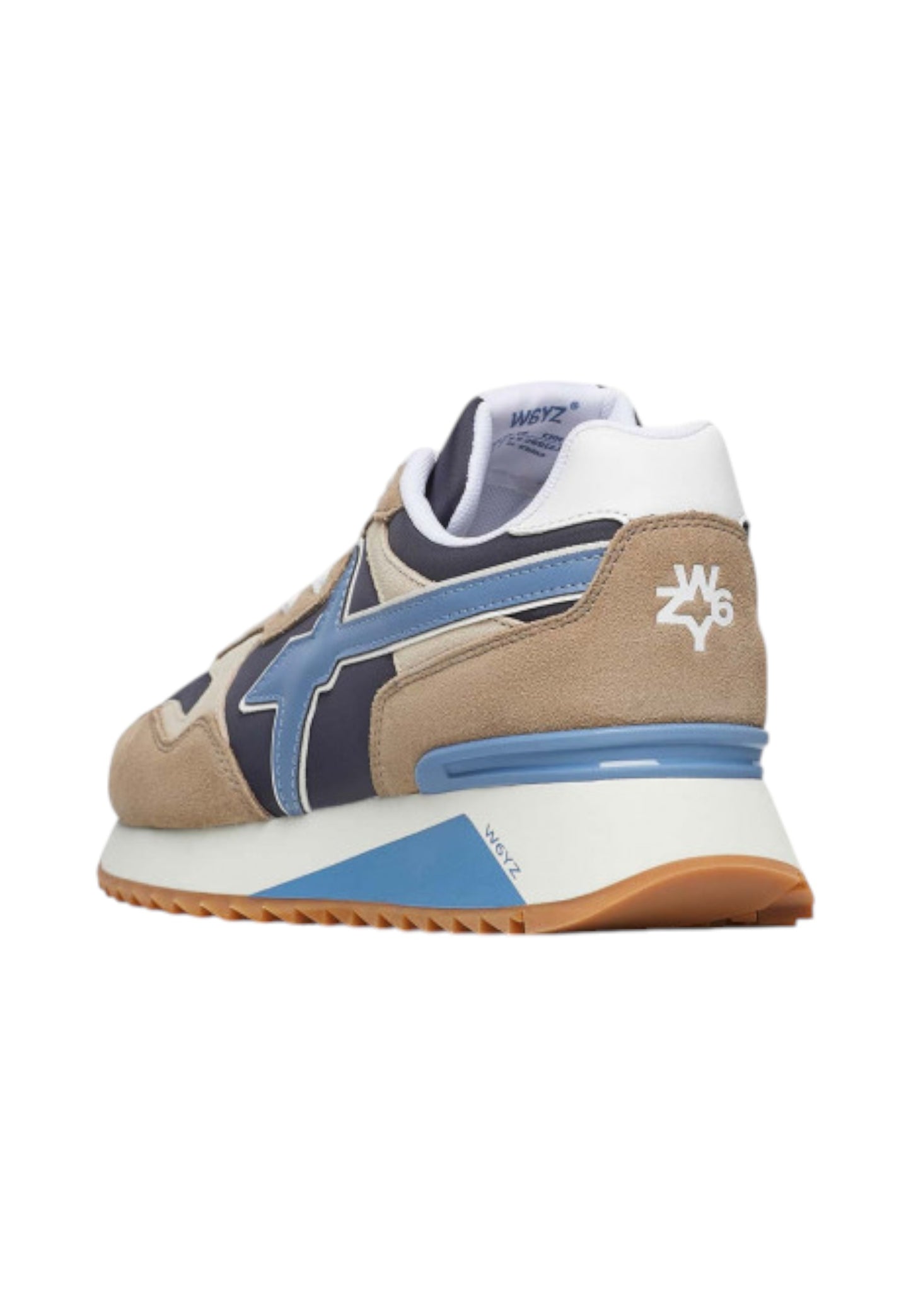 Sneakers Basse Uomo W6YZ In Tessuto Tecnico E Suede Yak-M. 201518525