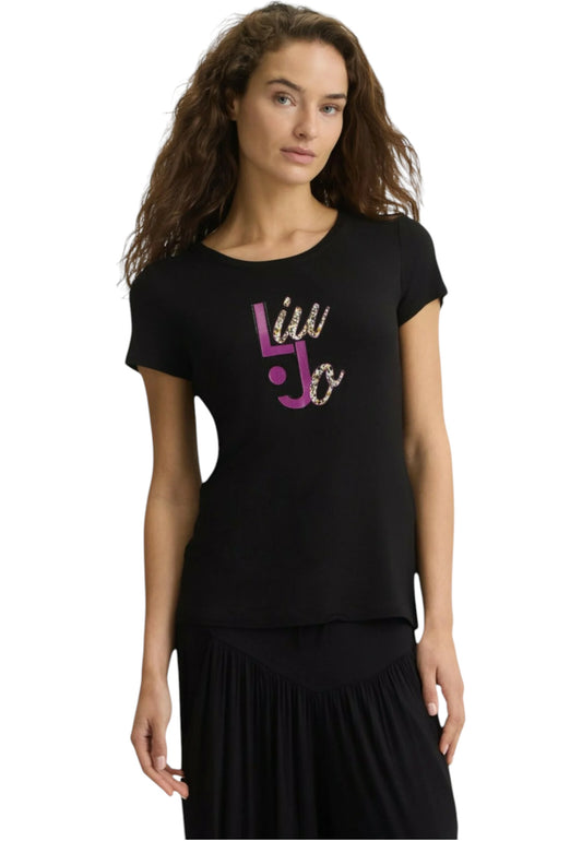 T-Shirt Manica Corta Donna Liu Jo  Liujo Palm
