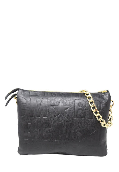 Borsa A Spalla Donna Mbrc Con Logo In Rilievo Macro Doll L256