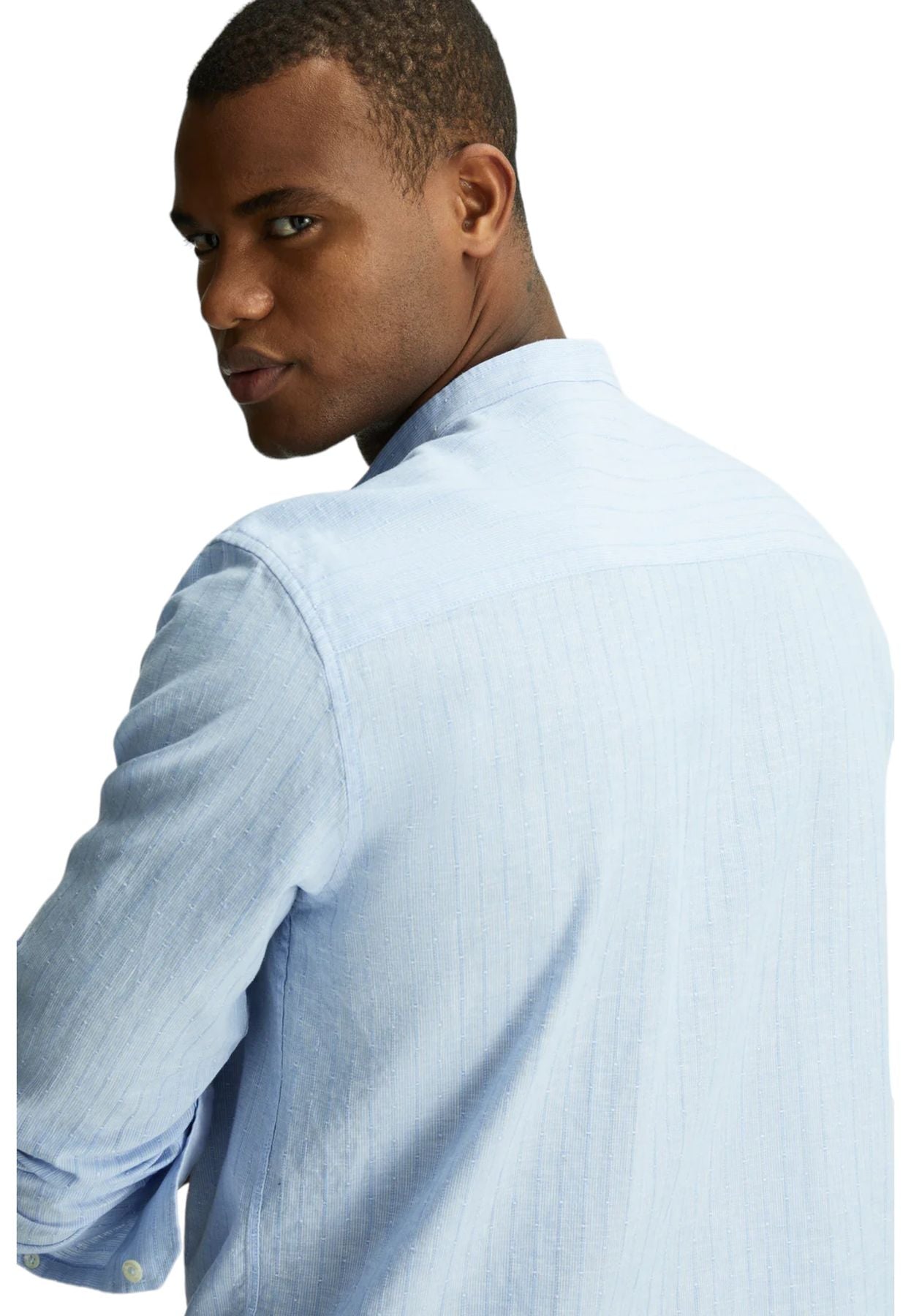Camicia Manica lunga Uomo Gas Linen Dobby Misao/R 151387101037