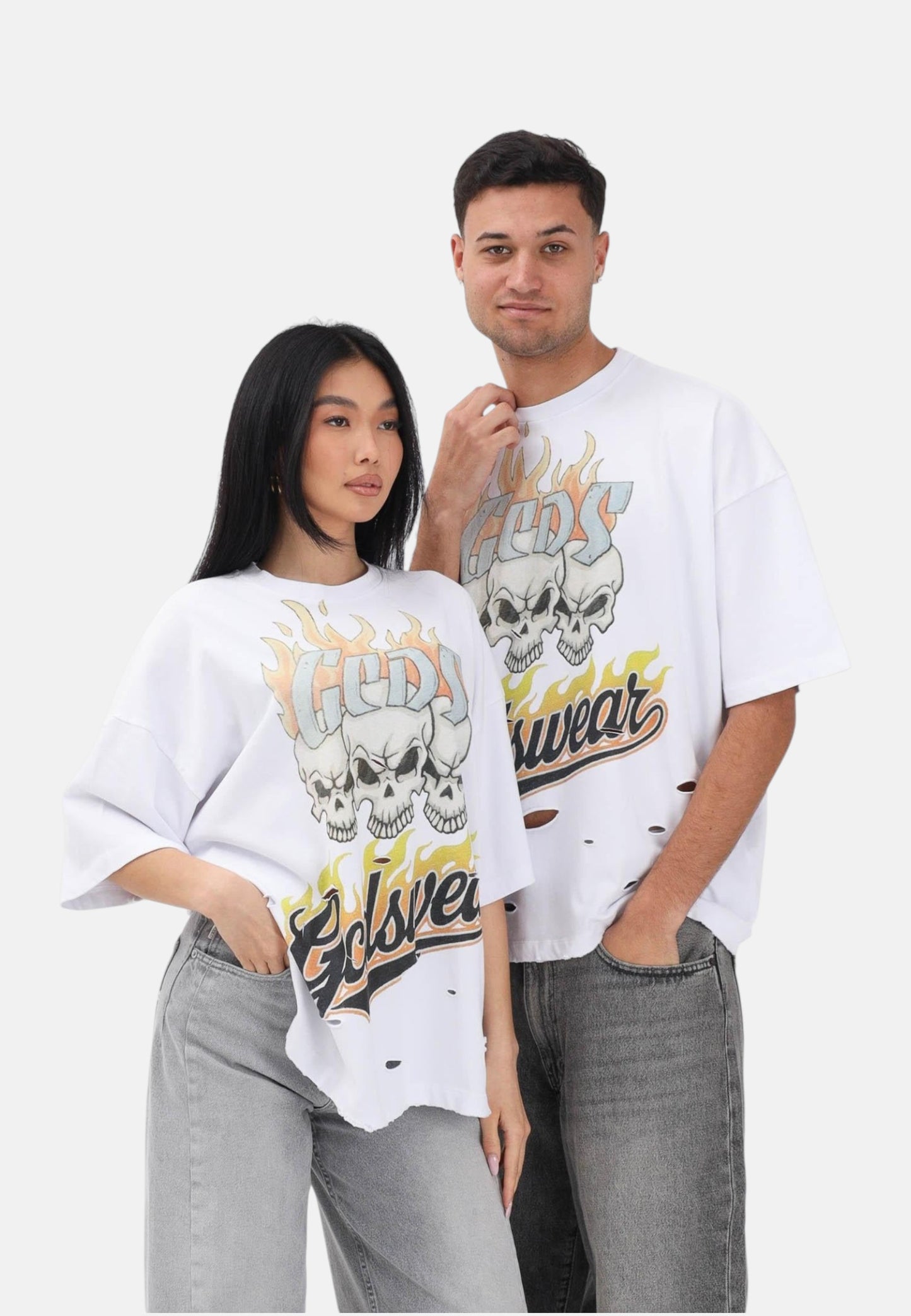 T-Shirt Manica Corta Uomo Gcds   C1MWQC058J079
