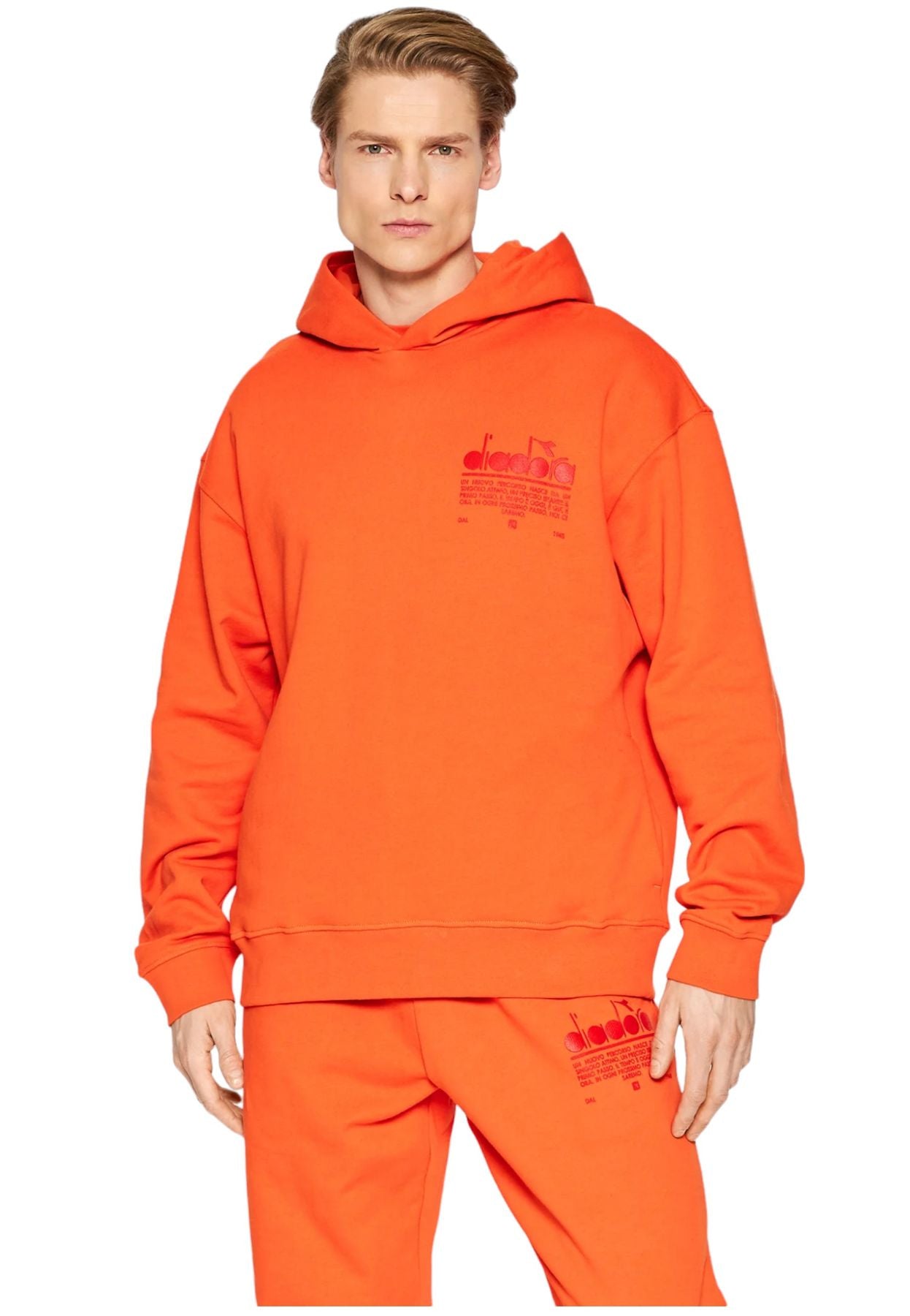 Felpa Con Cappuccio Uomo Diadora  Manifesto 502.178206