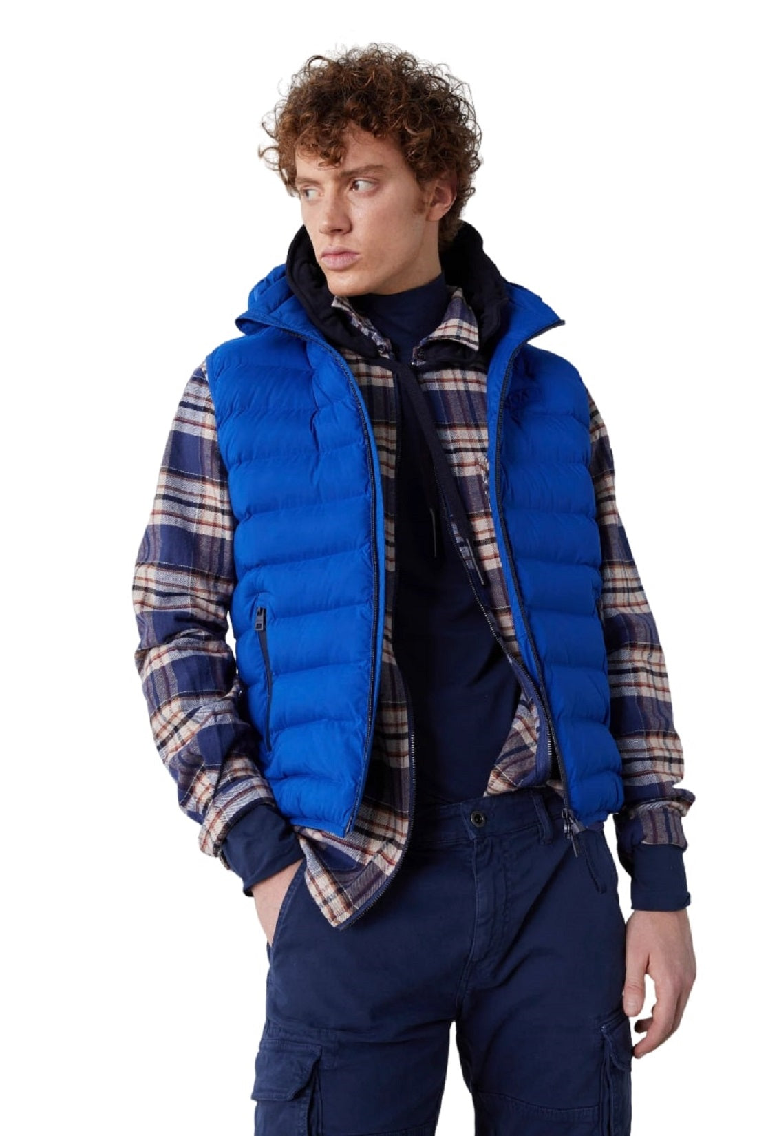 Gilet Con Cappuccio Uomo Gas   240090421861