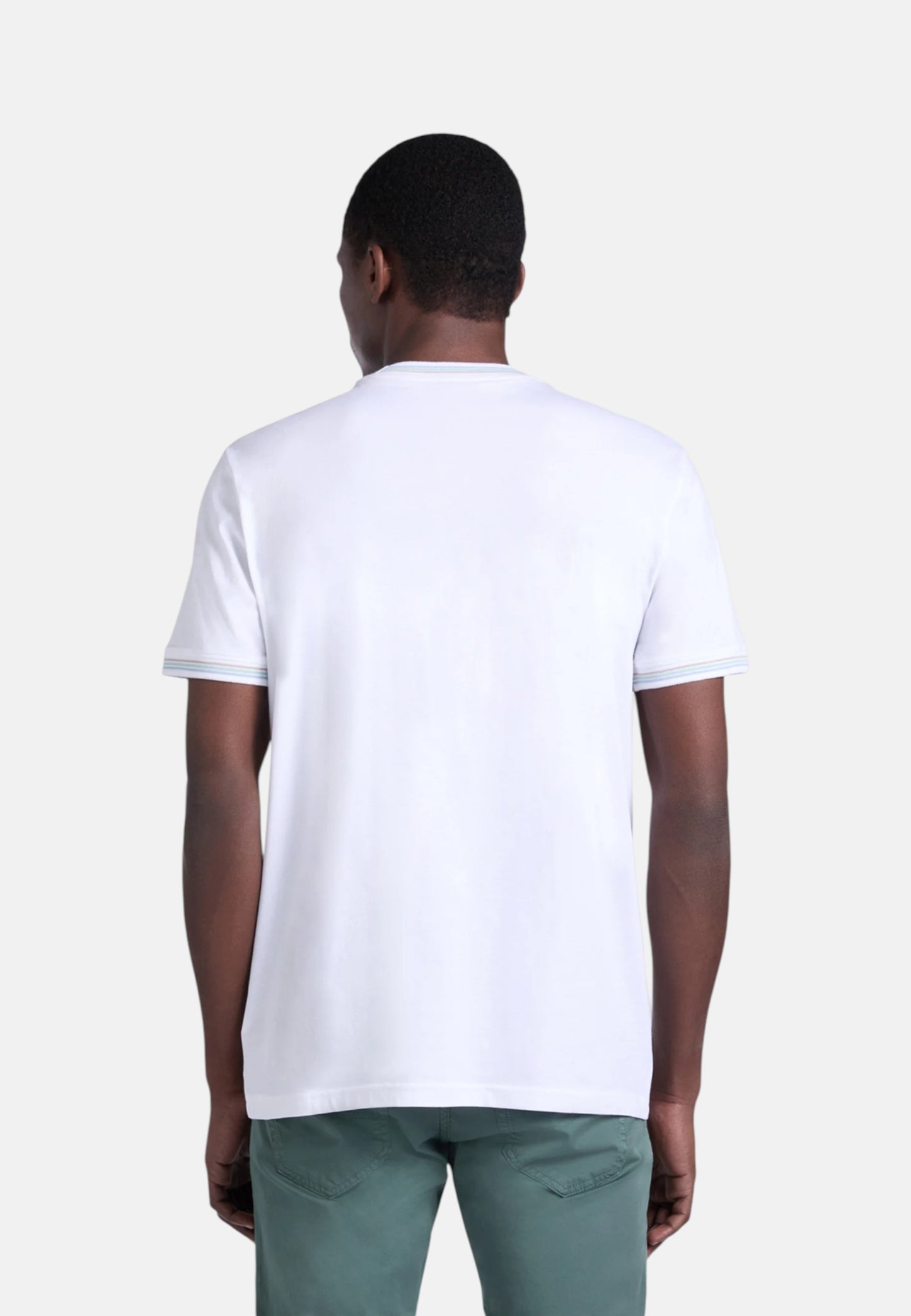 T-Shirt Manica Corta Uomo Harmont & Blaine Con Collo E Orli Rigati  IRQ415021055