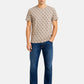 T-Shirt Manica Corta Uomo Guess  Jacquard 4G Knit M6GP34K3200