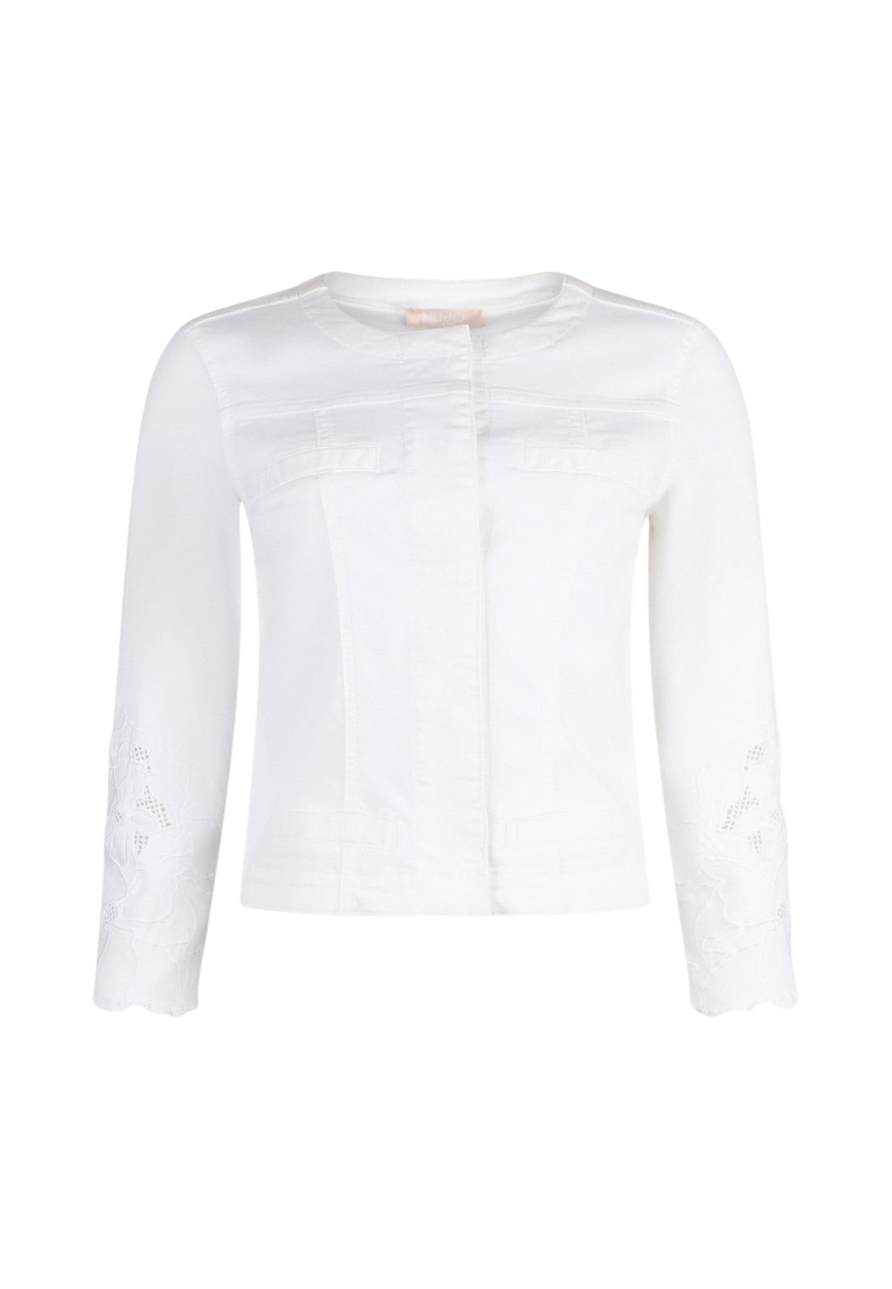 Giacca Leggera Donna Liu Jo Con Ricamo Sangallo Kate WA6262T367A