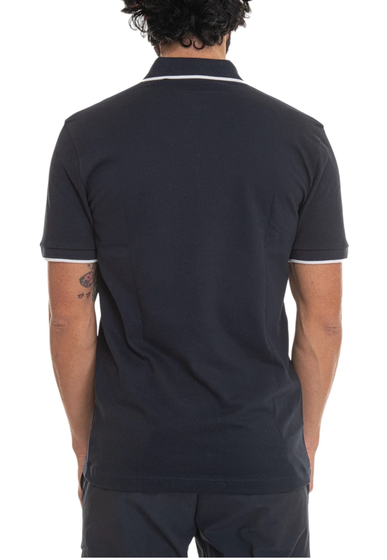 Polo Manica Corta Uomo Boss Con Toppa Con Logo Passertip 50507699