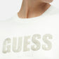 Maglia A Girocollo Donna Guess Manica Corta Norah Logo W6RR47Z2NQ2