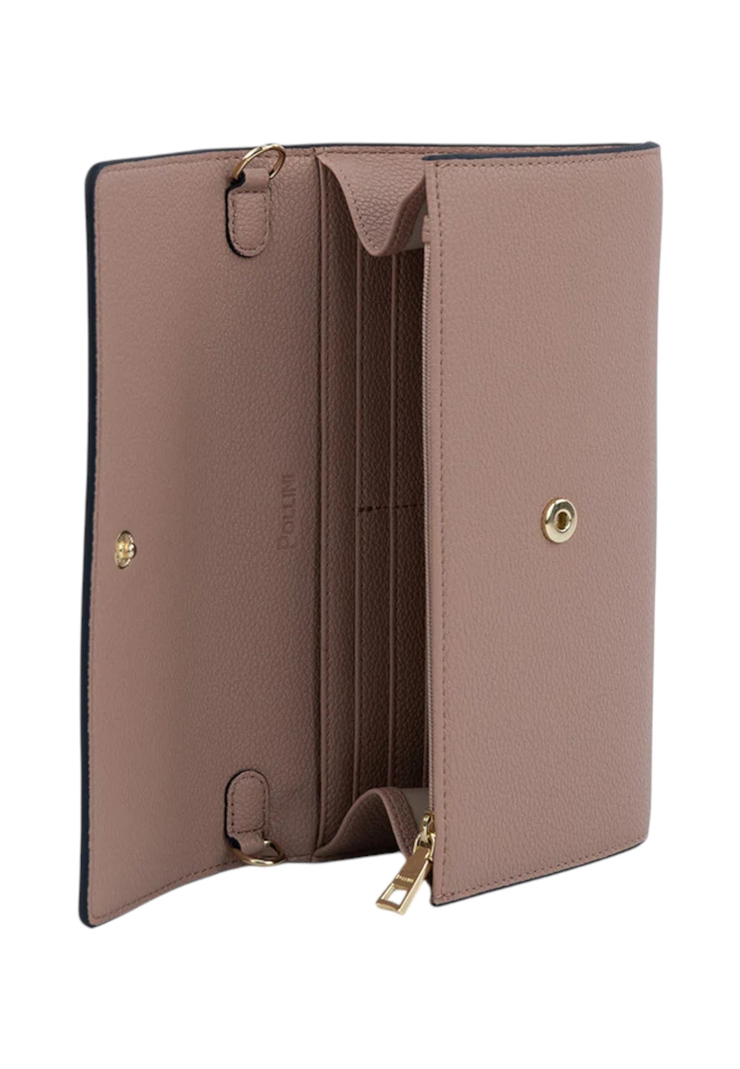 Portafoglio Con Zip Donna Pollini  Mini Grained SC5501PP0NSA0