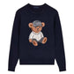 Maglione A Girocollo Uomo Guess Motivo orsetto Navin M6BR42Z1604