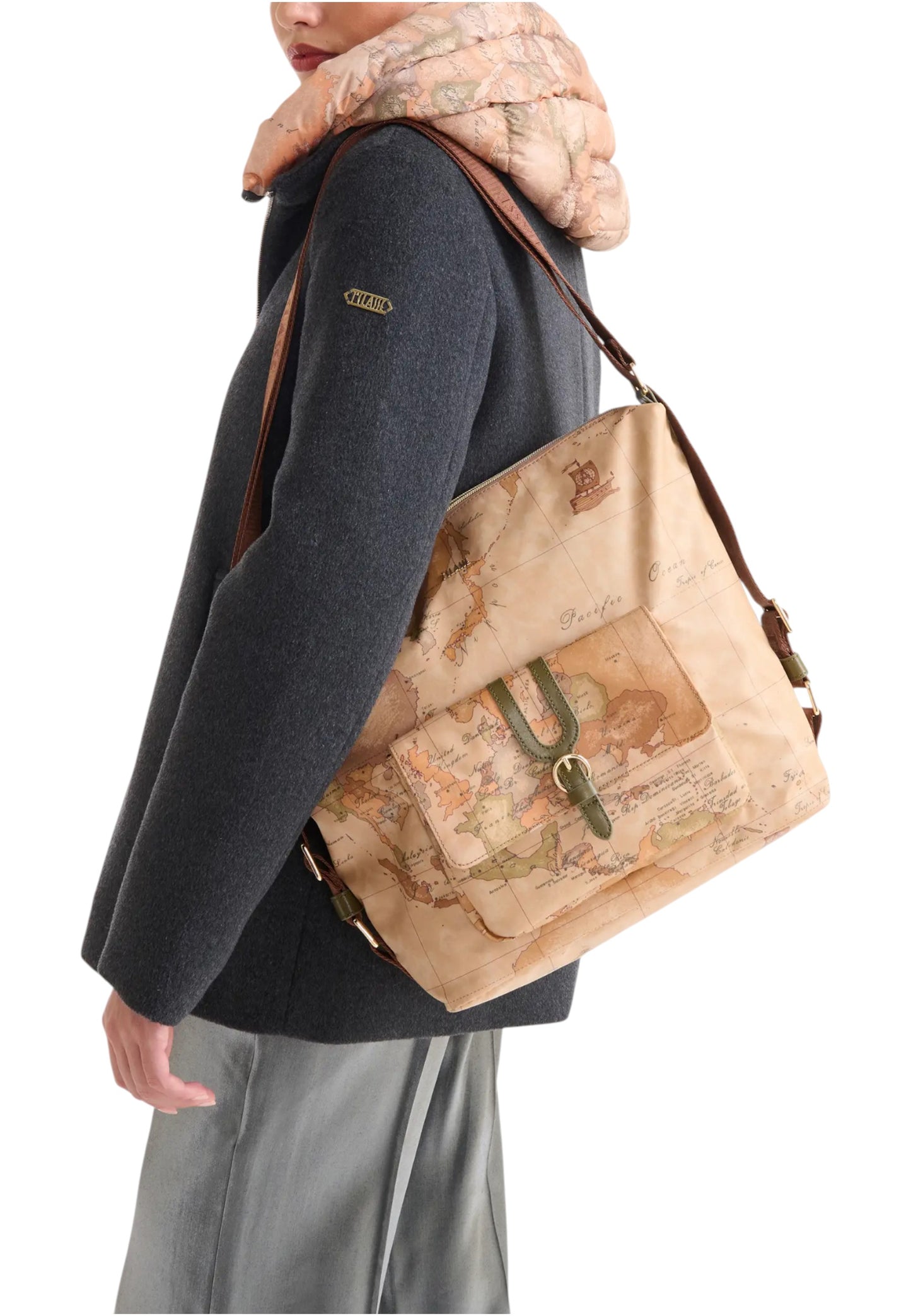 Borsa A Spalla Donna Alviero Martini Shoulder Bag Double Highland Soft 25IL1LD35S578