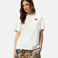 T-Shirt Manica Corta Donna Pinko Con Logo Love Birds Ricamo Strepitoso 105526A33I