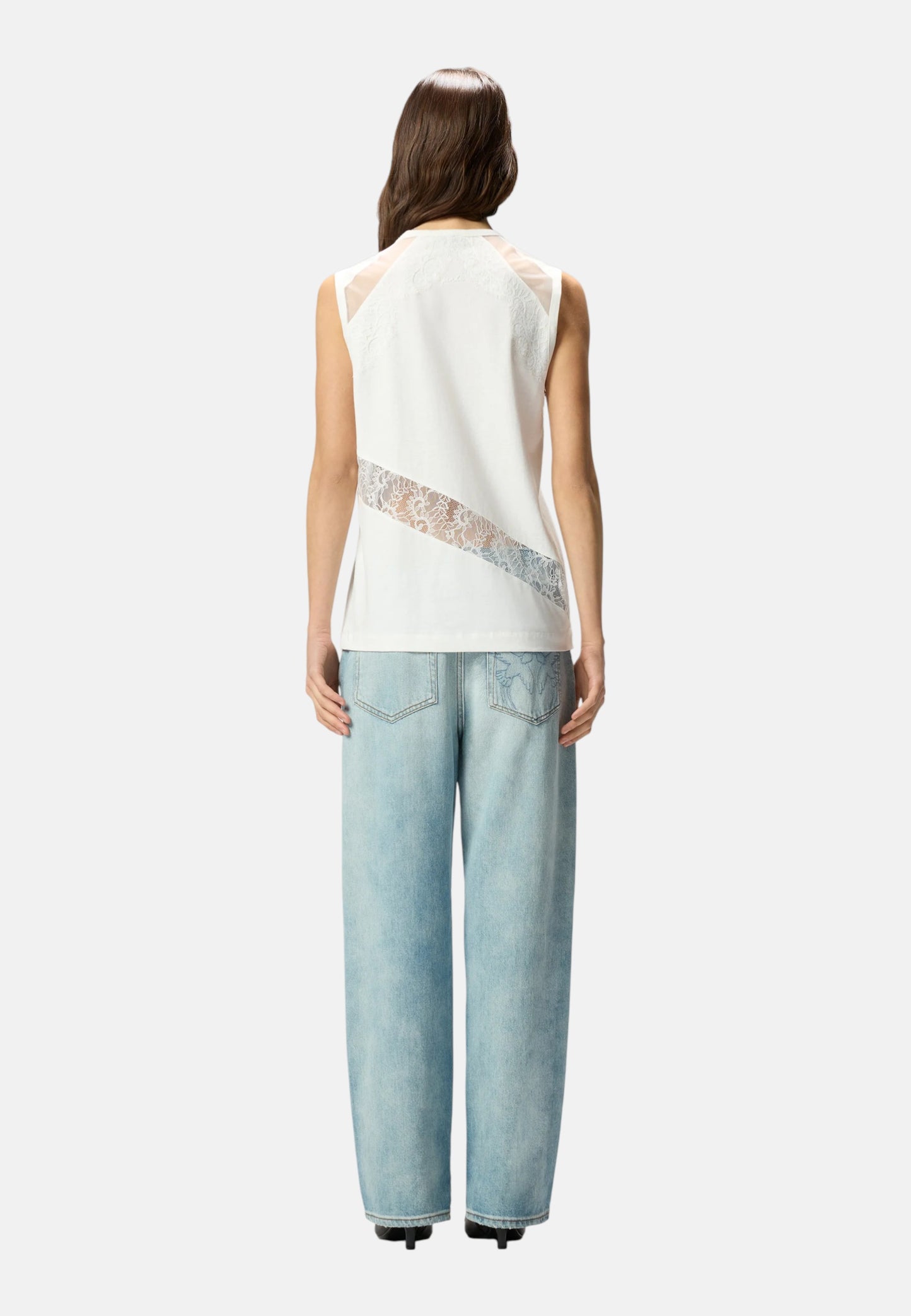 Top  Donna Pinko Con dettagli In Pizzo Molly 106291A335