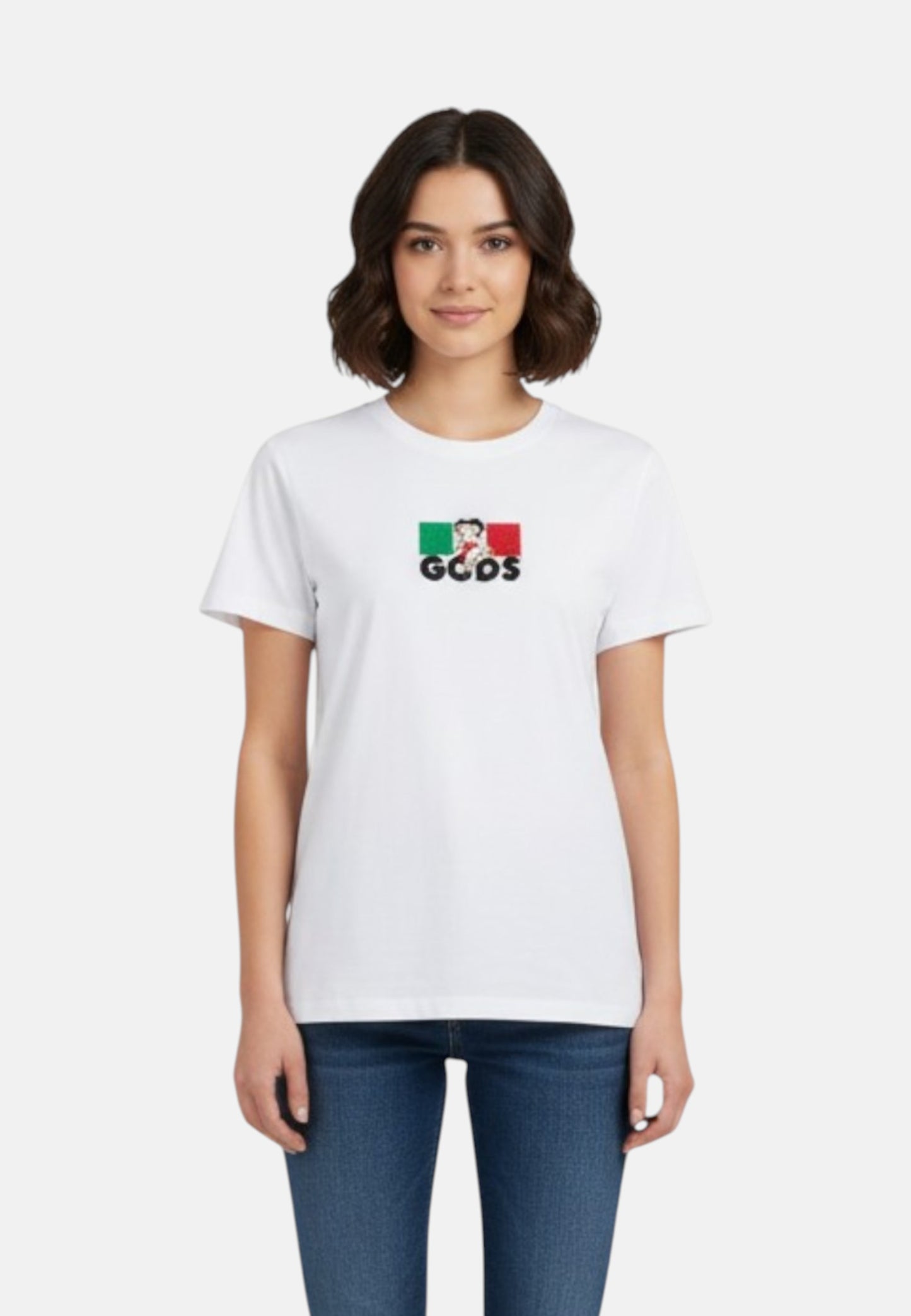 T-Shirt Manica Corta Donna Gcds   C1WWBC097J150