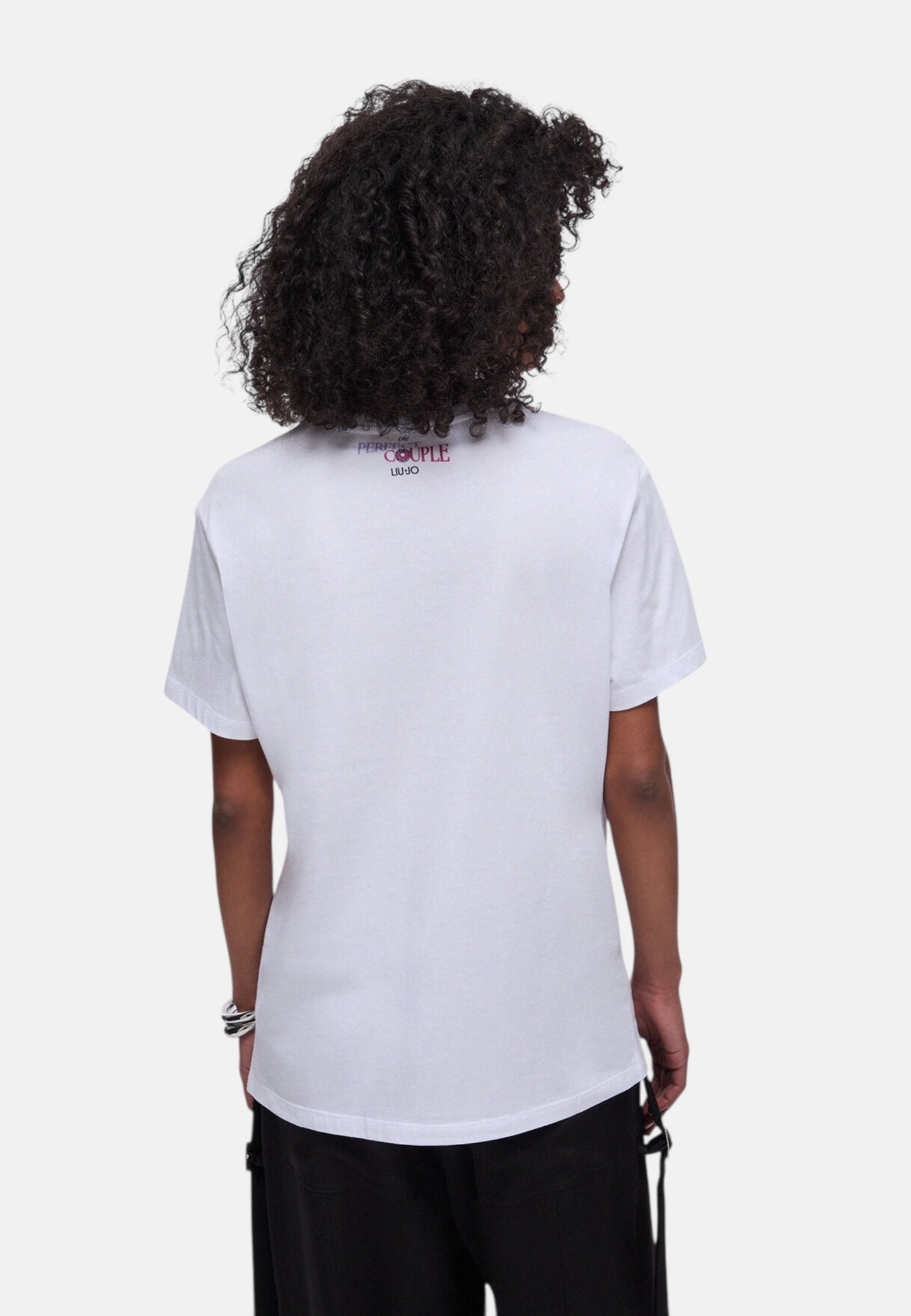 T-Shirt Manica Corta Donna Liu Jo Perfect Couple Eco Line WA6163JS904