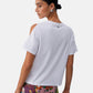 T-Shirt Manica Corta Donna Liu Jo Con Patch Strass Eco Line CA6160JS088