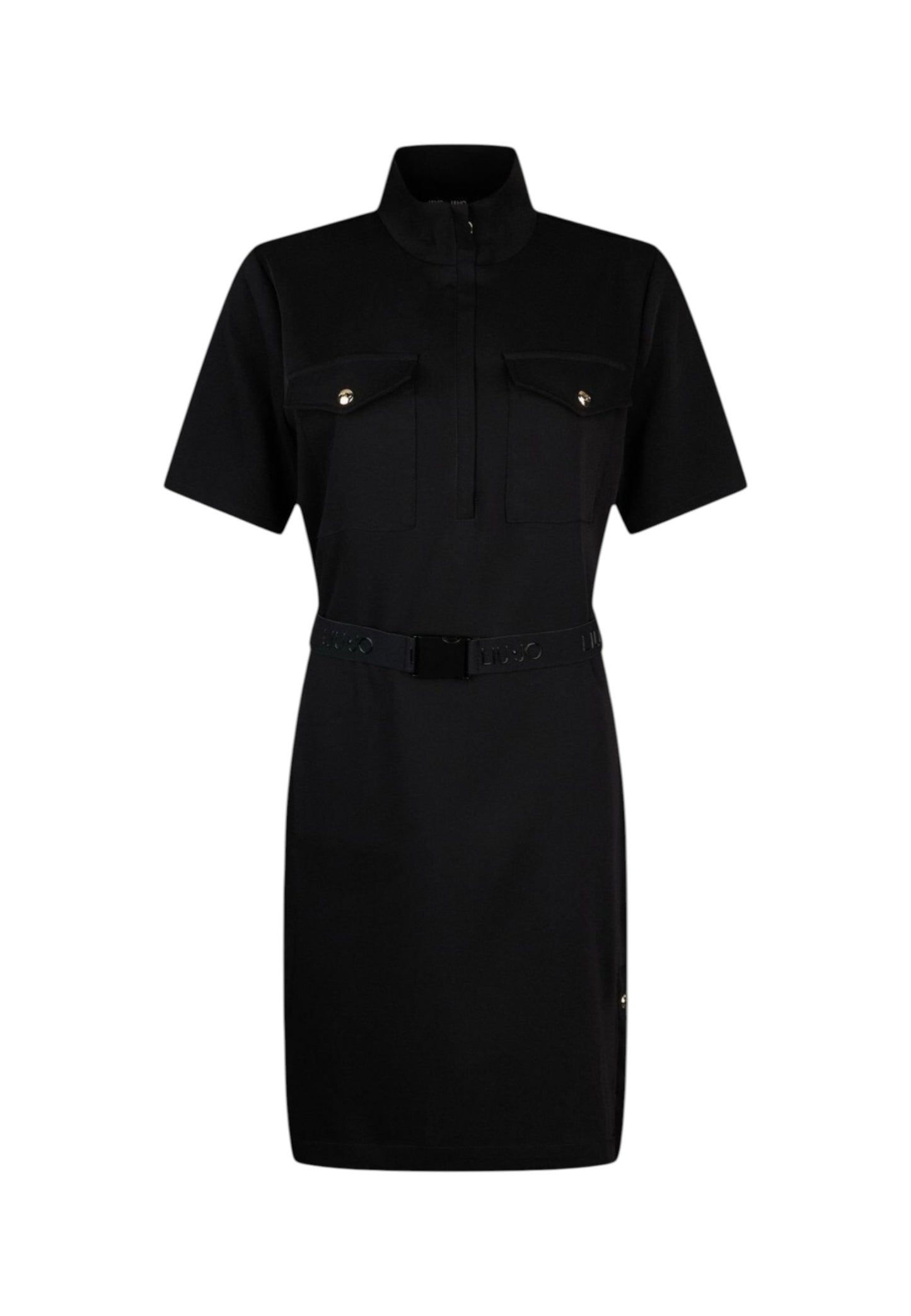 Vestito Corto Donna Liu Jo Tessuto Navetta Tinta Unita Eco Line TA6020TS923