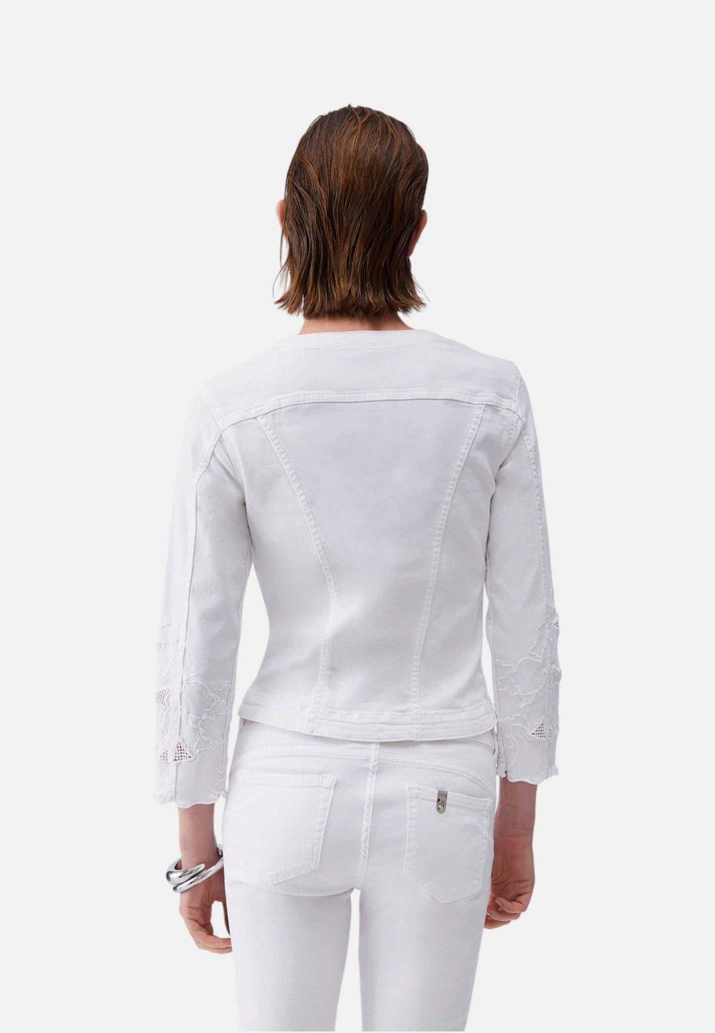 Giacca Leggera Donna Liu Jo Con Ricamo Sangallo Kate WA6262T367A