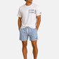 T-Shirt Manica Corta Uomo Mc2 Saint Barth Stampa E/O Ricamo Frontale Overdrink Portofino POT0001