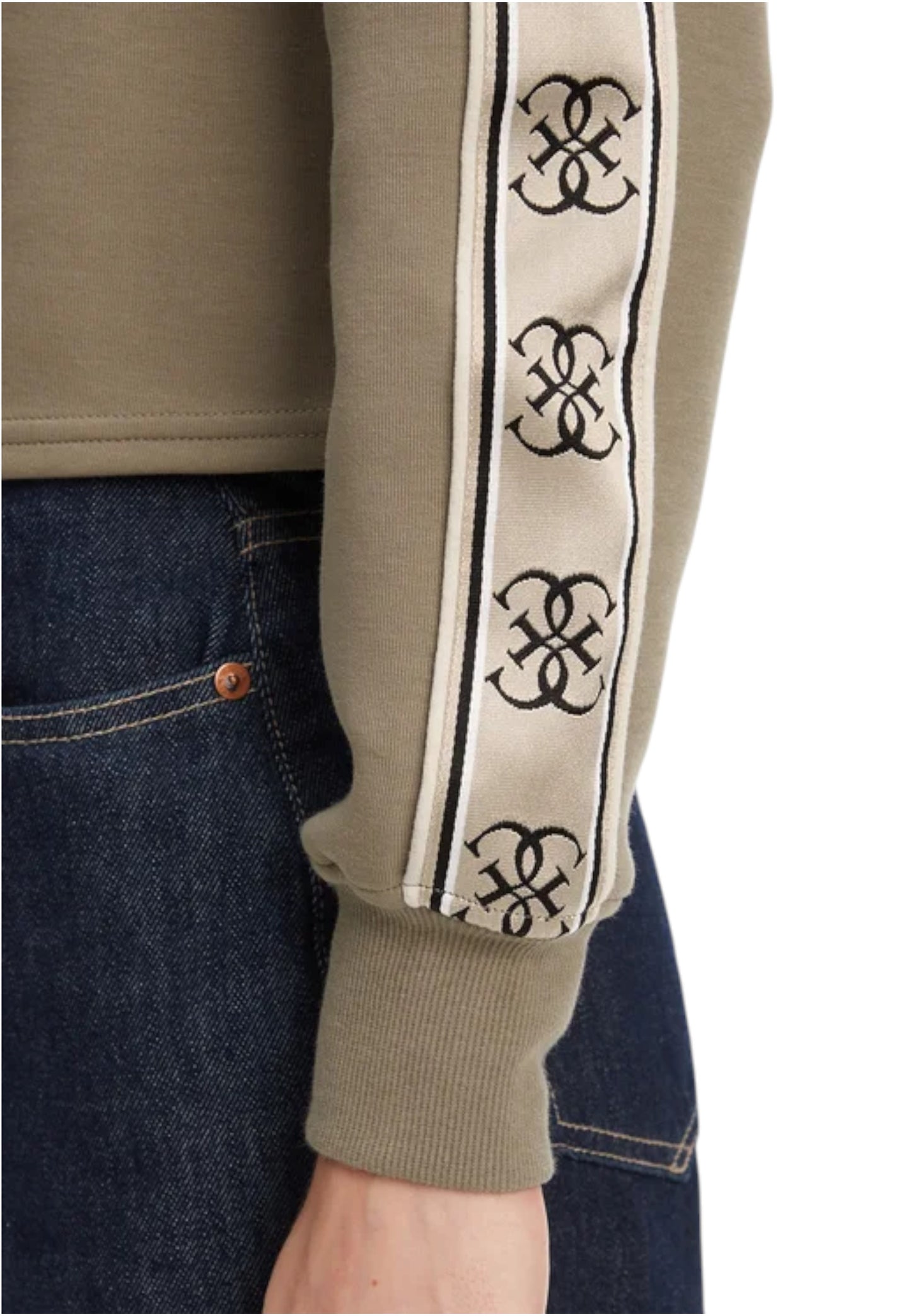 Felpa A Girocollo Donna Guess  Cymone V3BQ16KB3P2