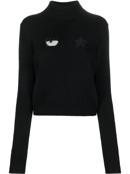 Maglione Collo Alto Donna Chiara Ferragni   73CBFM28CMA10