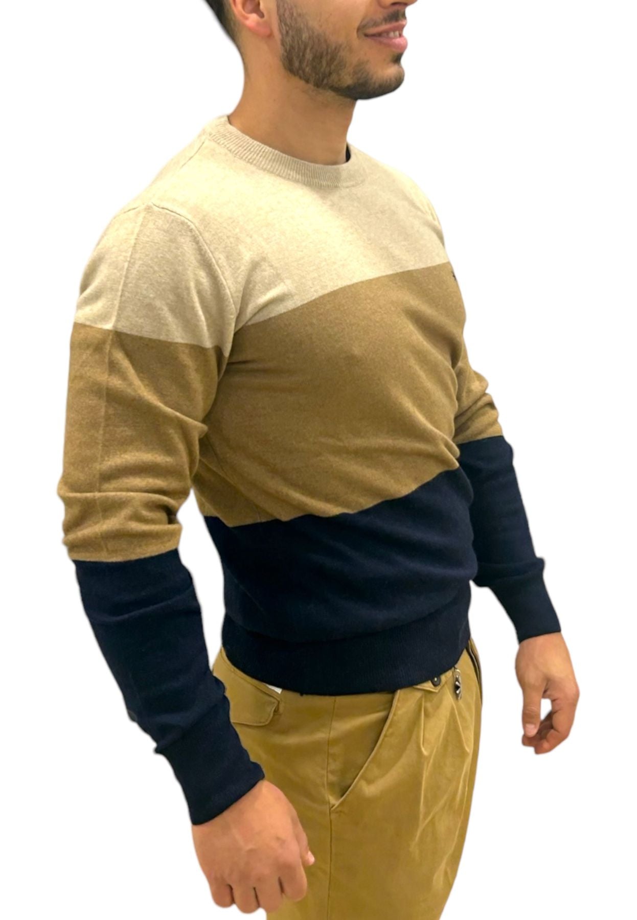 Maglione A Girocollo Uomo Manuel Ritz   3532M516233842