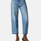 Jeans Wide Leg Donna Pinko Egg Dirty Blue Denim Estelle 103857A341