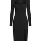 Vestito Midi Donna Denny Rose A Tubino  221DD10018