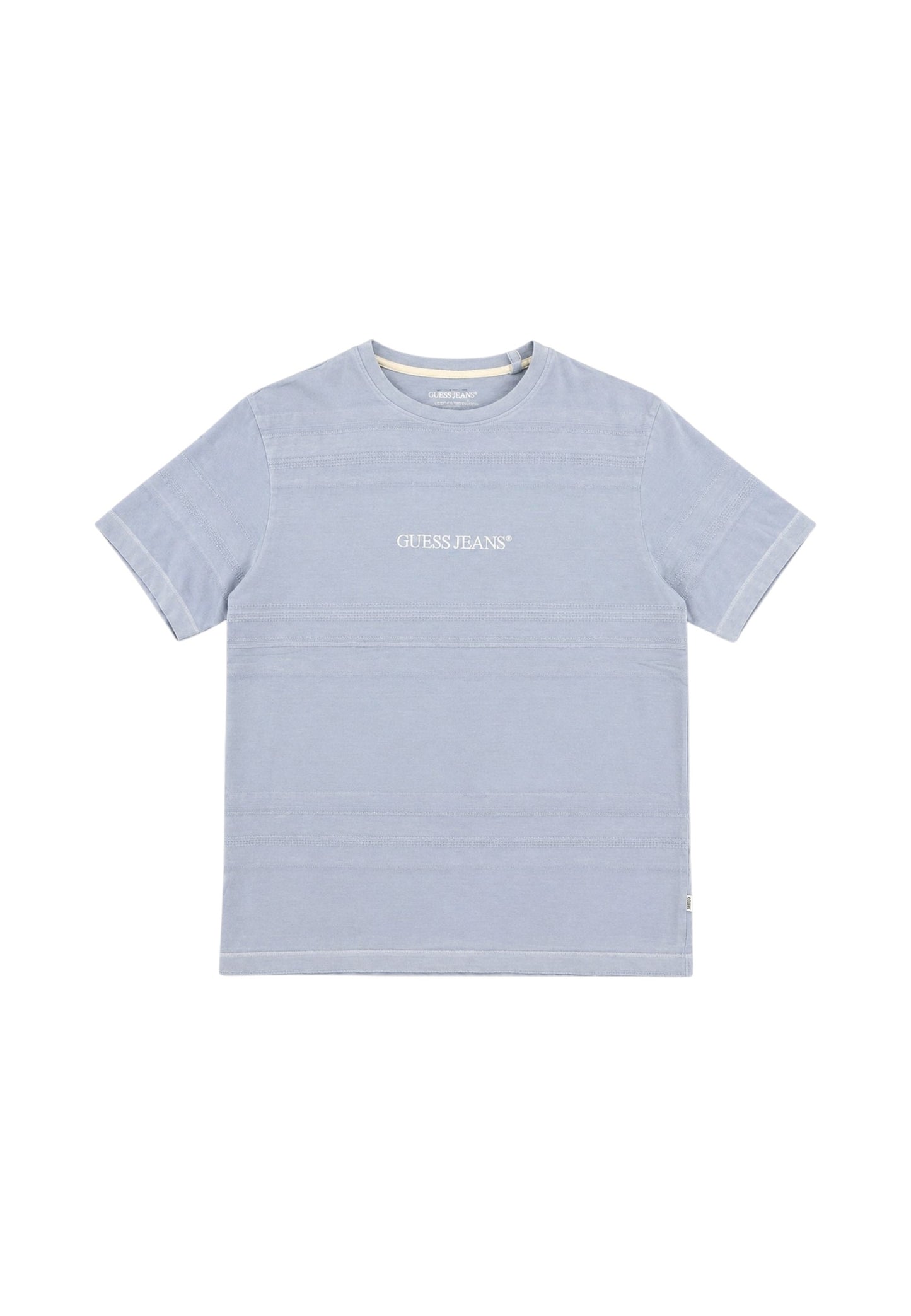 T-Shirt Manica Corta Uomo Guess  Gj Reg Fit Jacquard Stripe M6GIZ3KE942